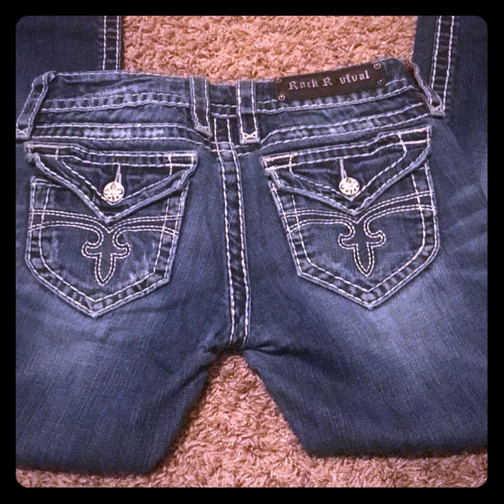 Rock revival boot cut jeans size 26